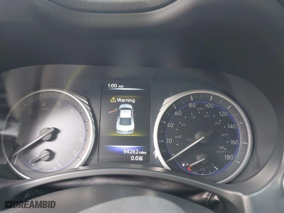 2017 Infiniti Q60 Sport with VIN JN1EV7EL6HM553827, listed as a IAAI auction lot 40900793 with 94,262 mi miles. Bid and sale history available at carsss.com. Image 7.