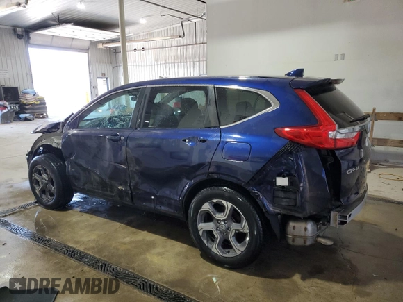 2018 Honda CR-V EX with VIN 7FARW1H53JE013943, listed as a Copart auction lot 52293145 with 112,269 mi miles and Salvage Title. Bid and sale history available at carsss.com. Image 2.