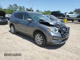 2017 Nissan Rogue SV with VIN JN8AT2MT6HW383290, listed as a Copart auction lot 52395245 with 161,217 mi miles and Salvage Title. Bid and sale history available at carsss.com. Image 4.