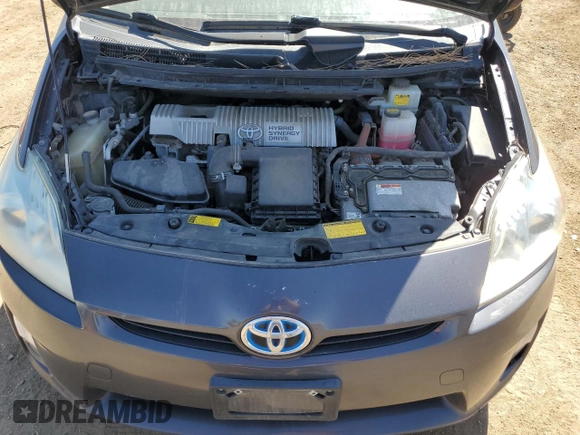 2010 Toyota Prius Four with VIN JTDKN3DU2A1166251, listed as a Copart auction lot 55062245 with 258,169 mi miles and Clean Title. Bid and sale history available at DreamBid. Image 11.