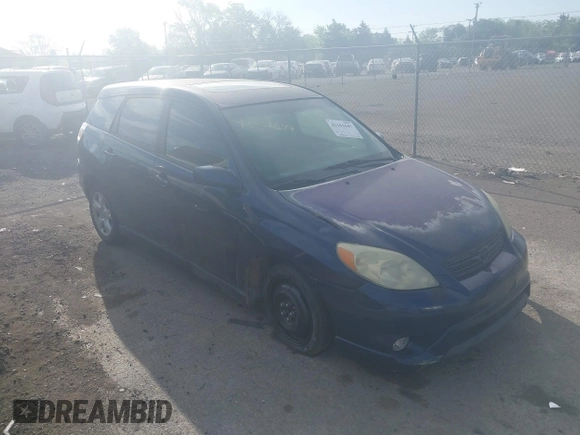 2006 Toyota Matrix STD with VIN 2T1KR30E76C617471, listed as a IAAI auction lot 42151647 with 289,196 mi miles and . Bid and sale history available at carsss.com. Image 1.