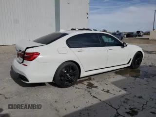 2016 BMW 7 Series 750i xDrive z VIN WBA7F2C50GG421120, wystawiony jako Copart lot #75668694 z przebiegiem 83 178 mil mil oraz Szkoda całkowita • Salvage title. Historia ofert i sprzedaży dostępna na DreamBid. Obrazek 3.