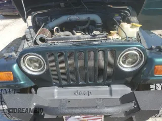 1999 Jeep Wrangler Sahara with VIN 1J4FY49S6XP478675, listed as a Copart auction lot 52147605 with 157,971 mi miles and Salvage Title. Bid and sale history available at carsss.com. Image 11.