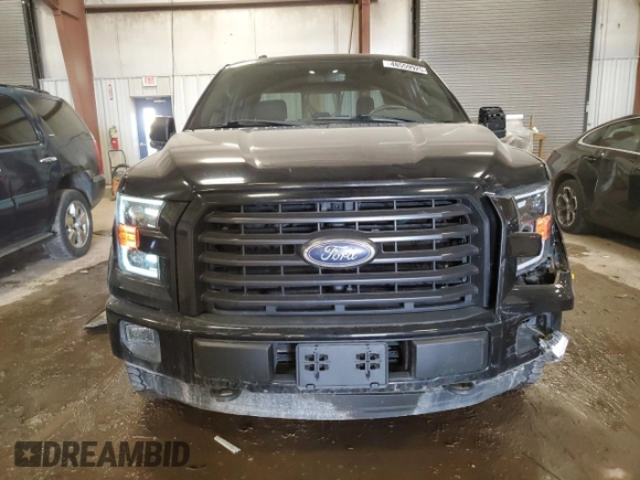 2016 Ford F-150 XLT with VIN 1FTEW1EP7GFC08626, listed as a Copart auction lot 48559925 with 125,121 mi miles and Clean title. Bid and sale history available at DreamBid. Image 5.