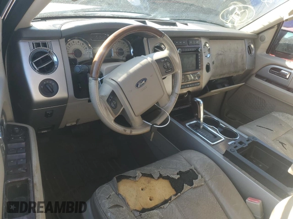2010 Ford Expedition Max Limited with VIN 1FMJK1K58AEB47230, listed as a Copart auction lot 84806914 with 236,294 mi miles and Salvage Title. Bid and sale history available at DreamBid. Image 8.