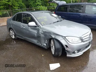 2008 Mercedes-Benz C 300 Sport with VIN WDDGF54X48F189512, listed as a IAAI auction lot 42513590 with 91,121 mi miles and . Bid and sale history available at DreamBid. Image 1.