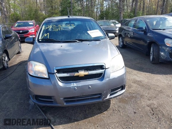 2010 Chevrolet Aveo 1LT with VIN KL1TD5DE0AB050527, listed as a IAAI auction lot 42033323 with 91,825 mi miles and . Bid and sale history available at DreamBid. Image 12.