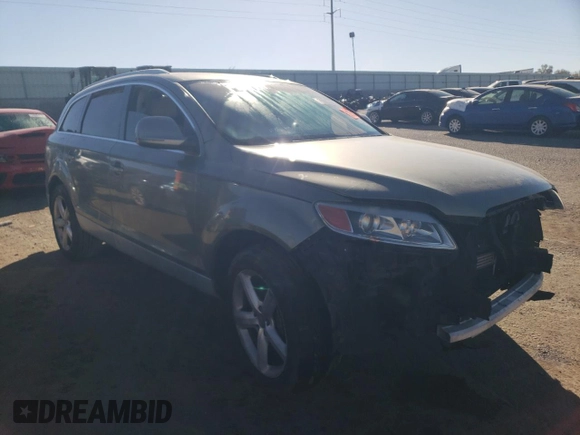 2007 Audi Q7 with VIN WA1AV74L47D011261, listed as a Copart auction lot 79883304 with Not provided miles and Salvage title. Bid and sale history available at DreamBid. Image 4.