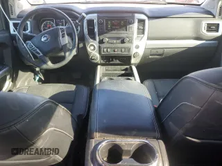 2019 Nissan Titan Platinum Reserve с VIN 1N6AA1E55KN535677, выставлен на аукционе Copart как лот 45929875 с пробегом 58 675 миль миль и Списание • Salvage title. История ставок и продаж доступна на DreamBid. Изображение 8.