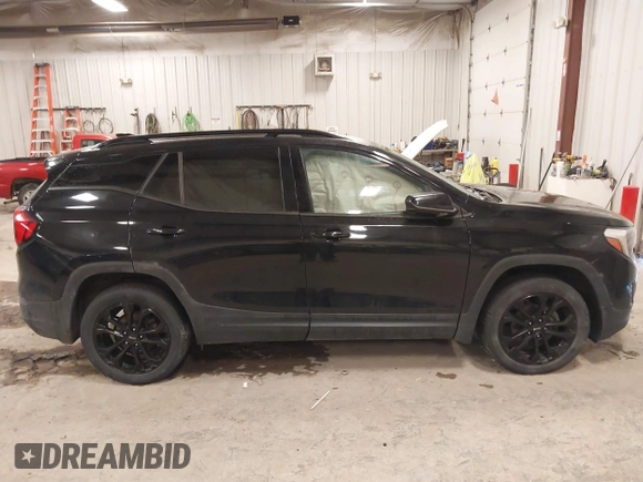2019 GMC Terrain SLE with VIN 3GKALTEV9KL101307, listed as a IAAI auction lot 41553370 with 82,760 mi miles. Bid and sale history available at carsss.com. Image 13.