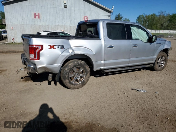 2016 Ford F-150 XLT with VIN 1FTEW1EP9GFC86549, listed as a Copart auction lot 54329584 with Not provided miles and Salvage title. Bid and sale history available at DreamBid. Image 3.