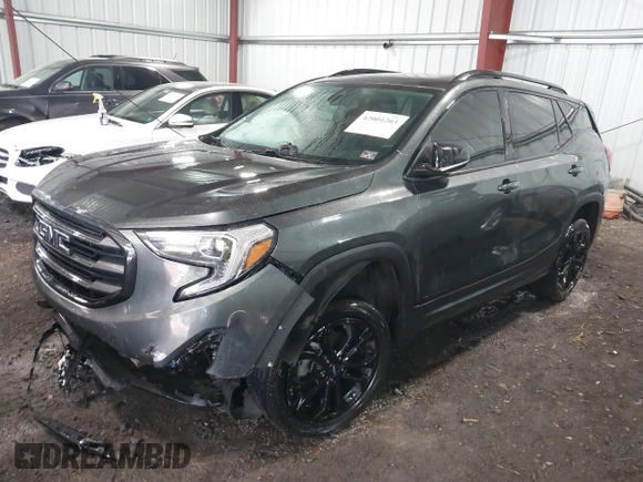 2020 GMC Terrain SLT with VIN 3GKALVEV5LL198938, listed as a IAAI auction lot 42001203 with 67,289 mi miles. Bid and sale history available at carsss.com. Image 17.