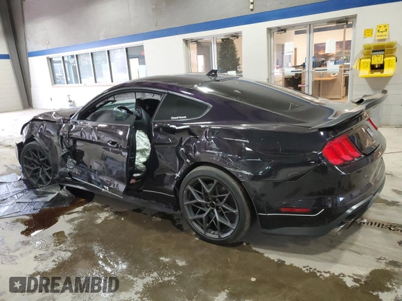 2022 Ford Mustang Mach 1 с VIN 1FA6P8R06N5551850, выставлен на аукционе Copart как лот 82197174 с пробегом 13 294 миль миль и Списание • Salvage title. История ставок и продаж доступна на DreamBid. Изображение 2.