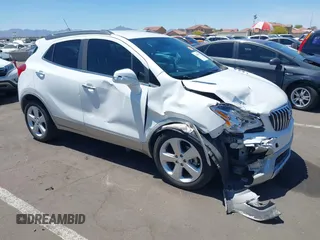 2015 Buick Encore with VIN KL4CJASBXFB200731, listed as a IAAI auction lot 42159167 with 53,205 mi miles. Bid and sale history available at carsss.com. Image 1.