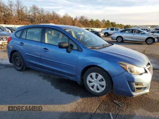 2015 Subaru Impreza 2.0i z VIN JF1GPAA66F8203249, wystawiony jako Copart lot #49758915 z przebiegiem 10 309 mil mil oraz Nie do naprawy • Non repairable. Historia ofert i sprzedaży dostępna na DreamBid. Obrazek 4.