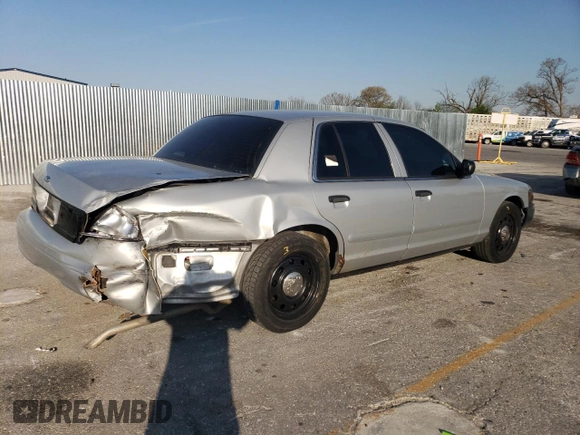 2006 Ford Police Interceptor with VIN 2FAHP71W76X164341, listed as a Copart auction lot 53372435 with 191,682 mi miles and Salvage title. Bid and sale history available at DreamBid. Image 3.