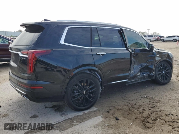 2022 Cadillac XT6 Premium Luxury with VIN 1GYKPCRS6NZ144644, listed as a Copart auction lot 79105754 with 38,884 mi miles and Non Repairable. Bid and sale history available at carsss.com. Image 3.