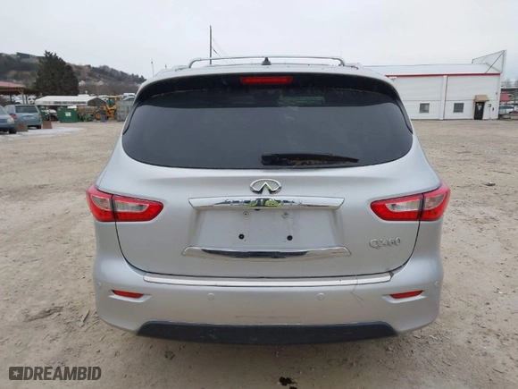 2014 Infiniti QX60 with VIN 5N1AL0MM2EC505502, listed as a IAAI auction lot 41401062 with 85,848 mi miles. Bid and sale history available at carsss.com. Image 15.