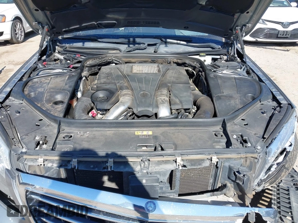 2015 Mercedes-Benz S-Class S 550 with VIN WDDUG8CB7FA072704, listed as a IAAI auction lot 41473437 with 1 mi miles. Bid and sale history available at carsss.com. Image 10.