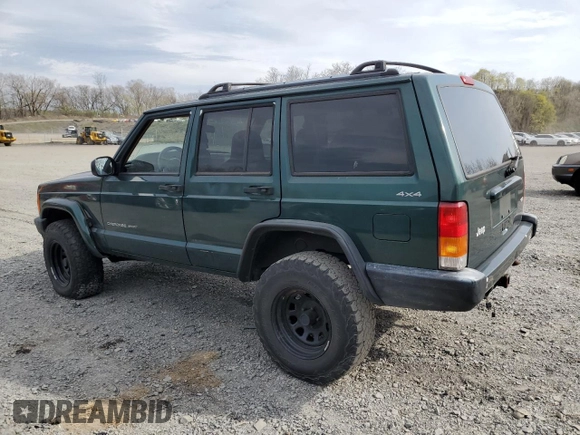 2001 Jeep Cherokee Sport with VIN 1J4FF48S61L575056, listed as a Copart auction lot 53808195 with 0 mi miles and Clean Title. Bid and sale history available at carsss.com. Image 2.