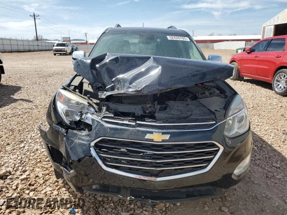 2016 Chevrolet Equinox LTZ z VIN 2GNFLGEK8G6275855, wystawiony jako Copart lot #52426705 z przebiegiem 101 064 mil mil oraz Szkoda całkowita • Salvage title. Historia ofert i sprzedaży dostępna na DreamBid. Obrazek 5.