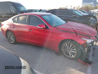 2021 Infiniti Q50 Luxe z VIN JN1EV7BPXMM705321, wystawiony jako IAAI lot #41838394 z przebiegiem 38 928 mil mil oraz . Historia ofert i sprzedaży dostępna na DreamBid. Obrazek 14.