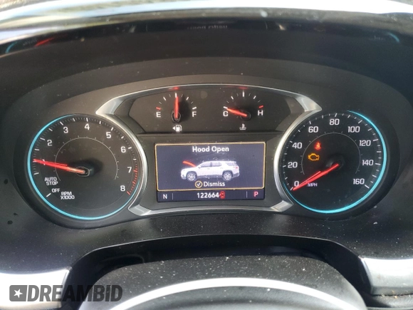 2020 Chevrolet Traverse LT Cloth z VIN 1GNEVGKW0LJ100638, wystawiony jako Copart lot #54845145 z przebiegiem 122 664 mil mil oraz Szkoda całkowita • Salvage title. Historia ofert i sprzedaży dostępna na DreamBid. Obrazek 9.
