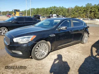 2015 Kia K900 Premium with VIN KNALU4D4XF6023794, listed as a Copart auction lot 81282614 with 236,254 mi miles and Salvage Title. Bid and sale history available at carsss.com. Image 1.