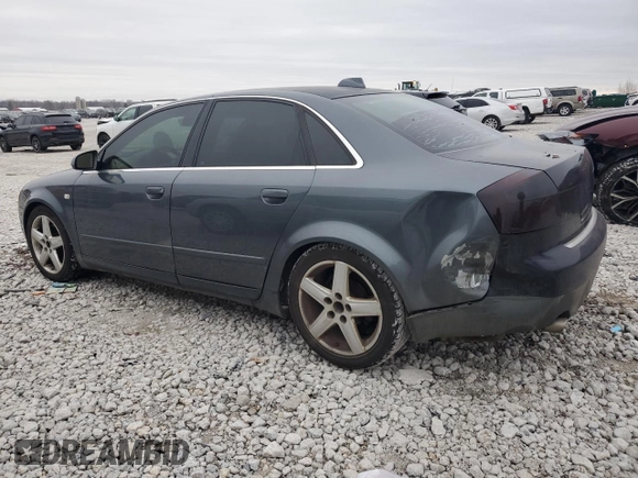 2004 Audi A4 3.0L with VIN WAULT68E14A111919, listed as a Copart auction lot 84491314 with 189,720 mi miles and Salvage Title. Bid and sale history available at carsss.com. Image 2.