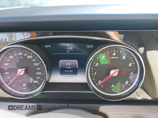 2018 Mercedes-Benz E 400 with VIN WDD1K6GBXJF031138, listed as a IAAI auction lot 41704112 with 51,133 mi miles and . Bid and sale history available at DreamBid. Image 7.