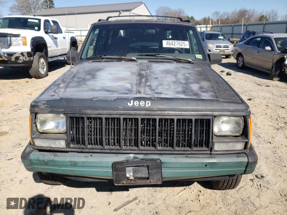 1996 Jeep Cherokee Sport with VIN 1J4FJ68S1TL317265, listed as a Copart auction lot 46427625 with 265,554 mi miles and Clean Title. Bid and sale history available at carsss.com. Image 5.