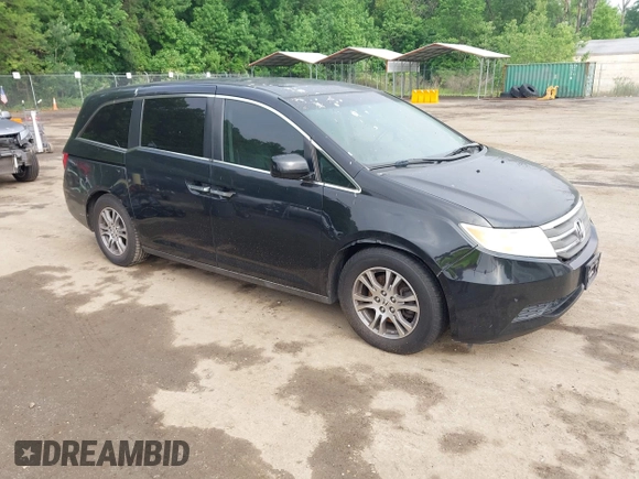 2011 Honda Odyssey EX-L with VIN 5FNRL5H68BB071178, listed as a IAAI auction lot 42286324 with 213,847 mi miles and . Bid and sale history available at DreamBid. Image 1.