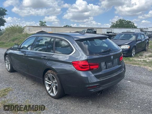 2017 BMW 3 Series 330i xDrive with VIN WBA8K3C38HA022948, listed as a Copart auction lot 51872485 with 34,232 mi miles and Clean Title. Bid and sale history available at carsss.com. Image 3.