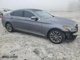 2016 Hyundai Genesis 3.8L with VIN KMHGN4JE6GU106291, listed as a Copart auction lot 48490425 with 136,564 mi miles and Salvage Title. Bid and sale history available at carsss.com. Image 4.