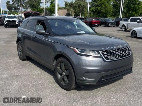 2018 Land Rover Range Rover Velar S z VIN SALYB2RX1JA778174, wystawiony jako Copart lot #59567875 z przebiegiem 74 406 mil mil oraz Czysty tytuł • Clean title. Historia ofert i sprzedaży dostępna na DreamBid. Obrazek 1.