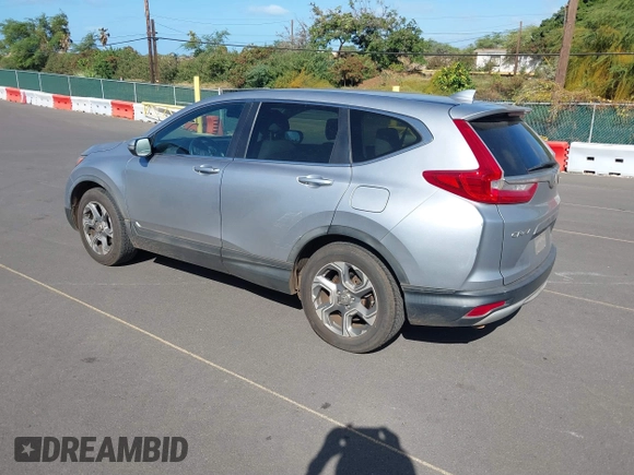 2017 Honda CR-V EX-L with VIN 7FARW1H80HE035936, listed as a IAAI auction lot 41068895 with 61,718 mi miles. Bid and sale history available at carsss.com. Image 3.