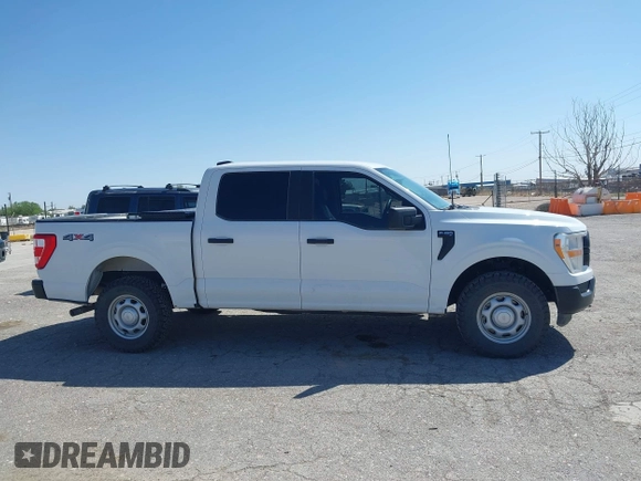 2022 Ford F-150 XL with VIN 1FTFW1E53NFA27670, listed as a IAAI auction lot 41976233 with 116,691 mi miles. Bid and sale history available at carsss.com. Image 13.