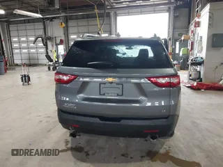 2021 Chevrolet Traverse LT Cloth with VIN 1GNERGKW3MJ198506, listed as a IAAI auction lot 42117506 with 56,659 mi miles and . Bid and sale history available at DreamBid. Image 16.