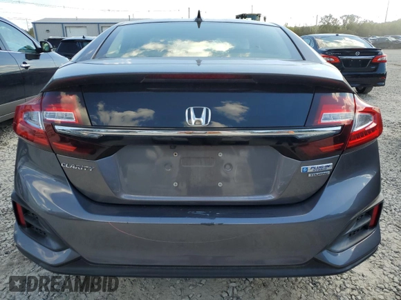 2018 Honda Clarity Plug-In Hybrid Touring with VIN JHMZC5F32JC011870, listed as a Copart auction lot 71242573 with 39,293 mi miles. Bid and sale history available at carsss.com. Image 6.