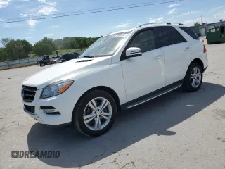 2015 Mercedes-Benz M 350 with VIN 4JGDA5HB3FA608708, listed as a Copart auction lot 58068935 with 159,451 mi miles and Salvage title. Bid and sale history available at DreamBid. Image 1.