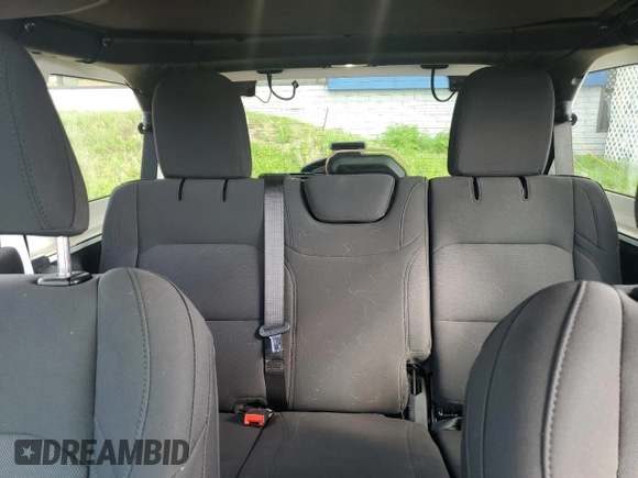 2022 Jeep Wrangler Unlimited Willys with VIN 1C4HJXDN5NW132965, listed as a Copart auction lot 62539184 with 44,325 mi miles and Salvage Title. Bid and sale history available at DreamBid. Image 10.