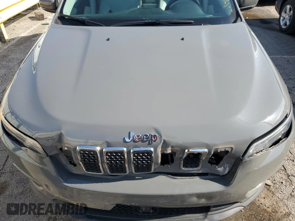 2021 Jeep Cherokee Latitude Plus with VIN 1C4PJLLB9MD116340, listed as a Copart auction lot 50639605 with 60,700 mi miles and Salvage title. Bid and sale history available at DreamBid. Image 12.