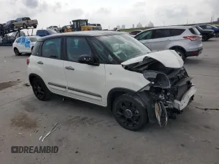 2018 FIAT 500L Trekking z VIN ZFBCFADHXJZ041544, wystawiony jako Copart lot #53958714 z przebiegiem 30 589 mil mil oraz Szkoda całkowita • Salvage title. Historia ofert i sprzedaży dostępna na DreamBid. Obrazek 4.