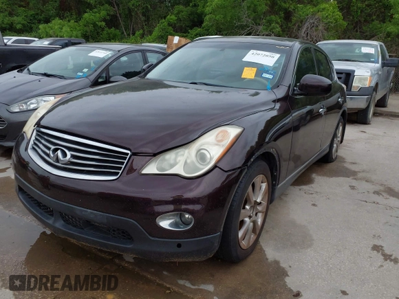 2008 Infiniti EX Journey with VIN JNKAJ09E18M303484, listed as a IAAI auction lot 42072050 with Not Provided miles. Bid and sale history available at carsss.com. Image 6.