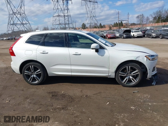 2019 Volvo XC60 Momentum with VIN LYV102RK9KB206928, listed as a IAAI auction lot 41673598 with 25,512 mi miles and . Bid and sale history available at DreamBid. Image 14.