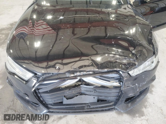 2017 Audi A6 Prestige with VIN WAUH2AFC8HN076999, listed as a Copart auction lot 49725635 with 0 mi miles and Salvage Title. Bid and sale history available at carsss.com. Image 11.