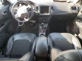 2019 Jeep Compass Trailhawk with VIN 3C4NJDDB5KT722026, listed as a Copart auction lot 52824885 with 105,727 mi miles and Salvage title. Bid and sale history available at DreamBid. Image 8.