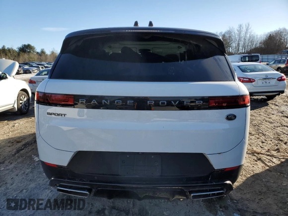 2023 Land Rover Range Rover Sport SE with VIN SAL1P9EU8PA113966, listed as a Copart auction lot 82276974 with 7,268 mi miles and Salvage Title. Bid and sale history available at DreamBid. Image 6.