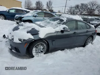 2019 BMW 4 Series 440i z VIN WBA4J5C52KBM66357, wystawiony jako Copart lot #41602275 z przebiegiem 57 437 mil mil oraz Szkoda całkowita • Salvage title. Historia ofert i sprzedaży dostępna na DreamBid. Obrazek 1.