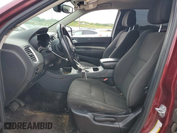 2018 Dodge Durango SXT with VIN 1C4RDJAG5JC372740, listed as a Copart auction lot 58417925 with 143,653 mi miles and Salvage title. Bid and sale history available at DreamBid. Image 7.